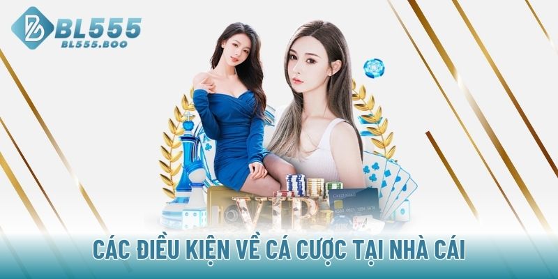 Các điều kiện về cá cược tại nhà cái
