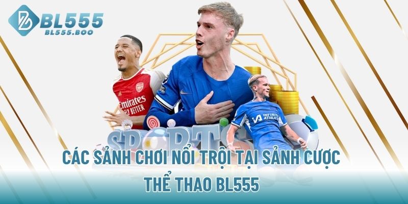 Các sảnh chơi nổi trội tại sảnh cược thể thao BL555